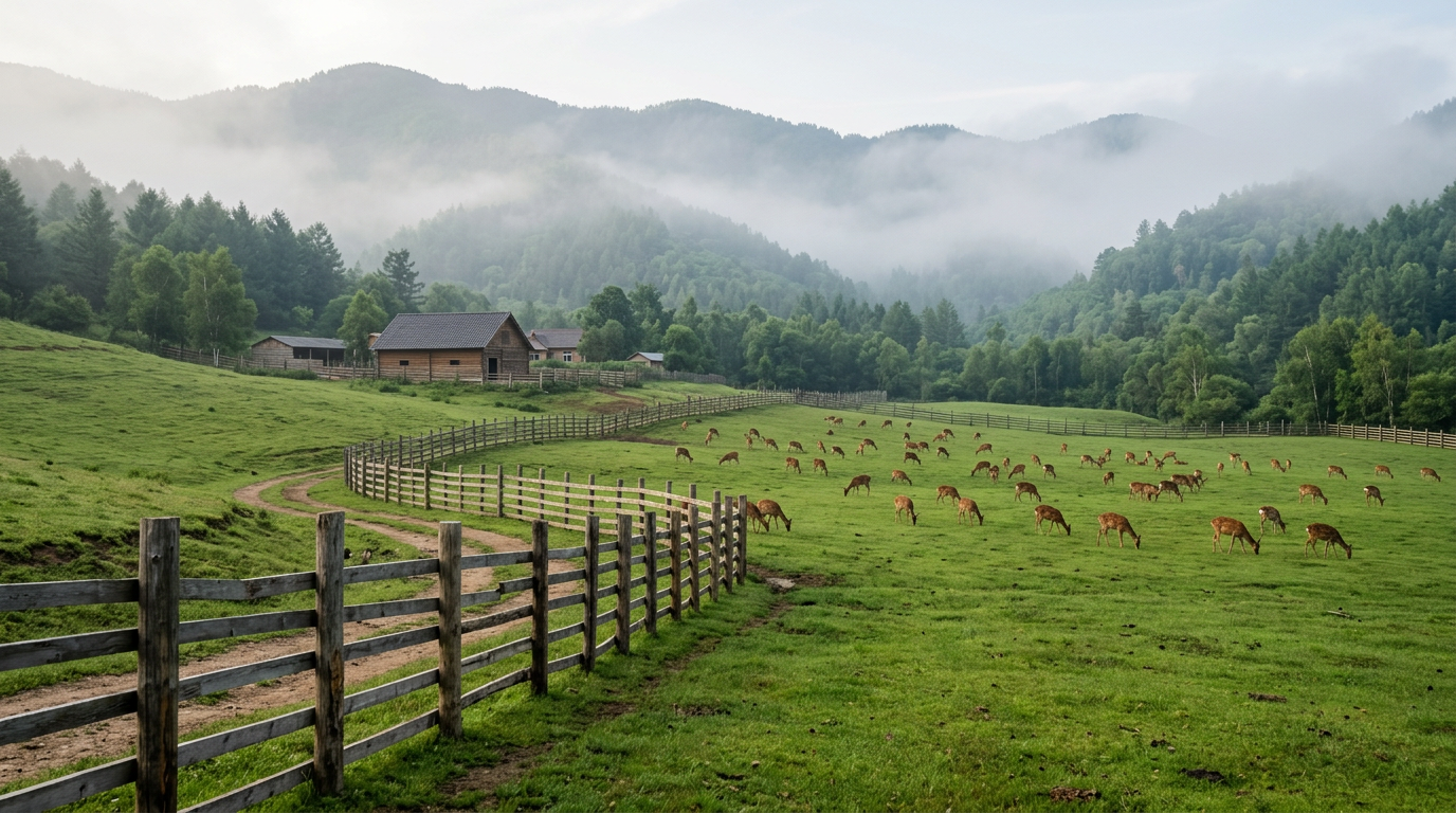 规范化养殖场地与草场